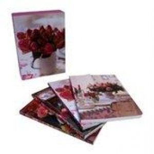 Romantic Flowers Slipcase Notebooks by Stationery Rps