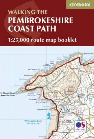 Pembrokeshire Coast Path Map Booklet by Dennis & Jan Kelsall