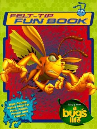 A Bug's Life: Felt-Tip Funbook by Walt Disney