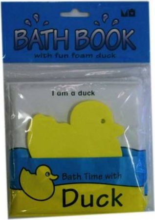 Bath Book With Duck Toy by Various