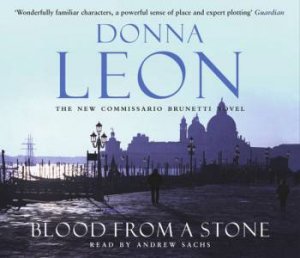 Blood From A Stone - CD by Donna Leon