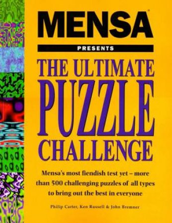 Mensa Ultimate Puzzle Challenge by Philip Carter