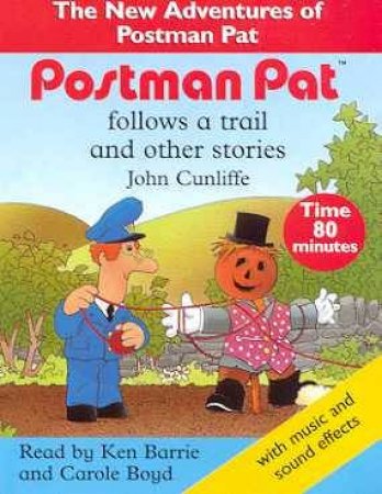 Postman Pat Follows A Trail And Other Stories - Cassette by John Cunliffe