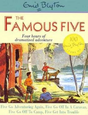 The Famous Five: 4 Stories - Cassette by Enid Blyton