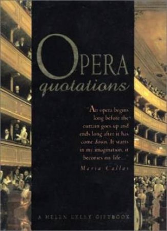 Opera Quotations by Unknown