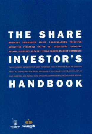 The Share Investor's Handbook by R Gottliebson