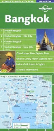 Lonely Planet City Map: Bangkok, 1st Ed by Various