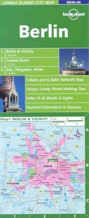 Lonely Planet City Map: Berlin by Various