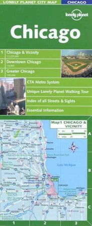 Lonely Planet City Map: Chicago by Various