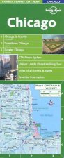 Lonely Planet City Map Chicago