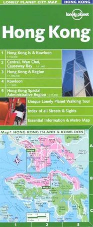 Lonely Planet City Map: Hong Kong by Various