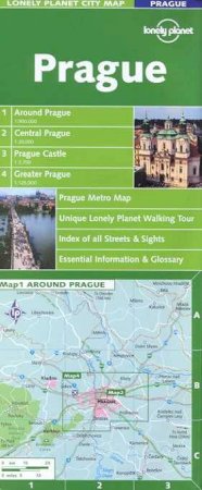 Lonely Planet City Map: Prague by Various