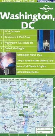 Lonely Planet City Map: Washington D C by Various