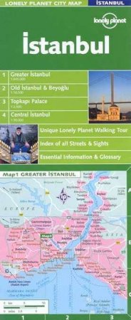 Lonely Planet City Map: Istanbul by Various