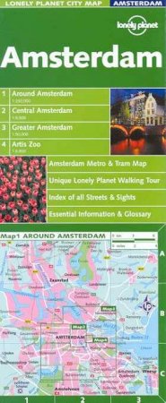 Lonely Planet City Map: Amsterdam by Various