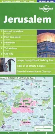 Lonely Planet City Map: Jerusalem by Various