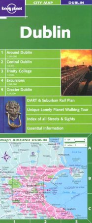 Lonely Planet City Map: Dublin by Various