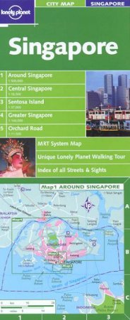 Lonely Planet City Map: Singapore by Various