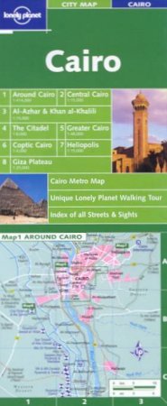 Lonely Planet City Map: Cairo by Various