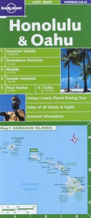 Lonely Planet City Map: Honolulu and Oahu by Various