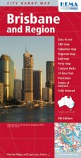 Brisbane  Region Handy Map 9 Ed