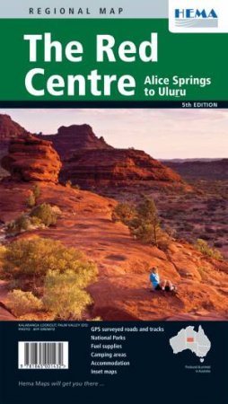 Red Centre Map 5 Ed. by Various