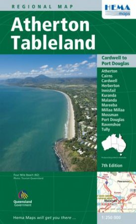 Atherton Tableland - Cardwell To Port Douglas Map 7 Ed. by Various