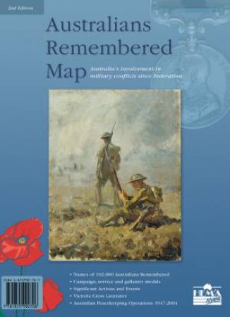 Australians Remembered Map 2 Ed. by Various