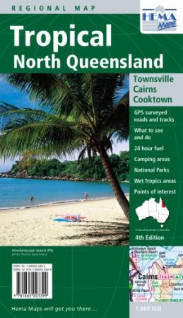 Tropical North Queensland Map 4 Ed. by Various