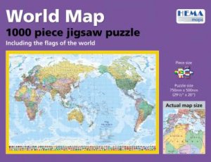 World Jigsaw 1000 Pieces by Various