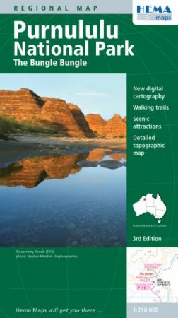 Hema Regional Map: Purnululu National Park (Bungle Bungle), 3rd Ed. by Various