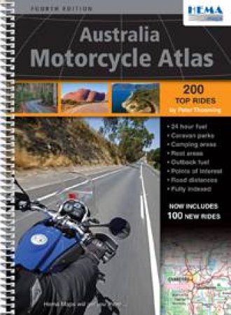 Australia Motorcycle Atlas  4 Ed. by Various