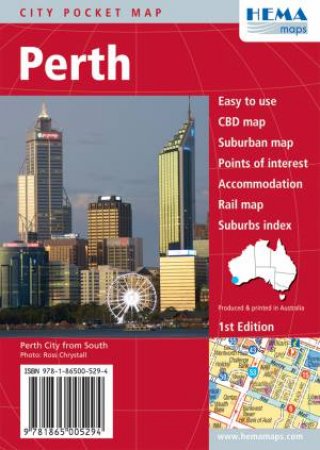 Perth Pocket Map 1 Ed. by Various