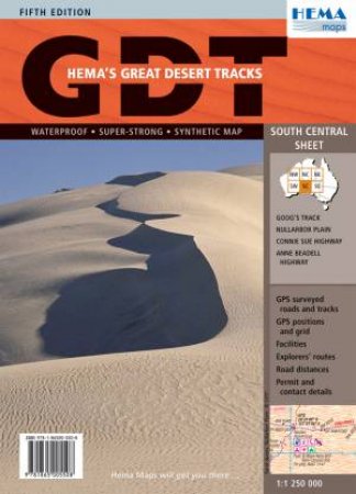 Great Desert Tracks South Central  Sheet Map 5 Ed. by Various