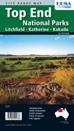 Top End National Parks Map 1 Ed. by Various