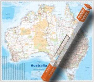 Australia Map Boxed Hema by Various