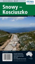 Hema Regional Map Snowy Mountains Kosciusko 2nd Ed