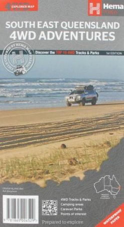 South East Queensland 4WD Adventures Map by Various