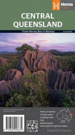 Hema Regional Map: Central Queensland, 9th Ed by Various