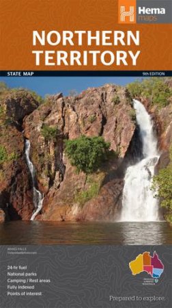 Northern Territory State Map ed 9 by Various