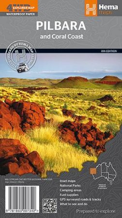 Hema Regional Map: Pilbara and Coral Coast Map, 8th Ed. by Various