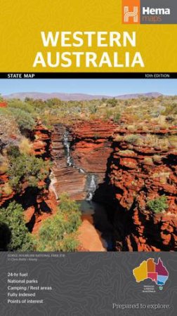 Hema State Map: Western Australia, 10th Ed. by Various