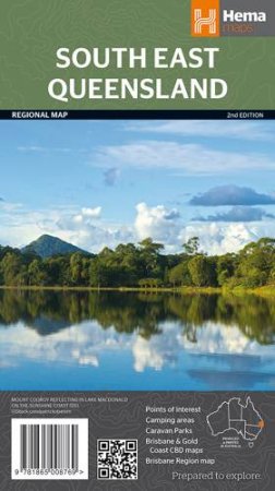 Hema Regional Map: South East Queensland, 2nd Ed. by Various