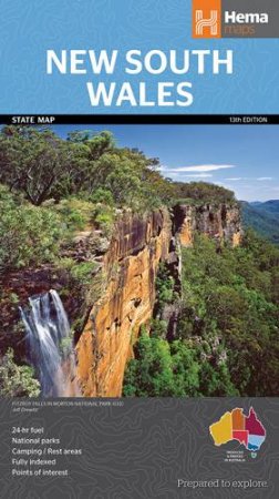 Hema Map: New South Wales State, 13th Ed. by Hema Maps