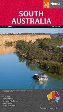 Hema State Map: South Australia, 8th Ed. by Various