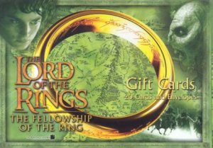 The Fellowship Of The Ring Gift Card Box by Celtic Designs