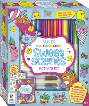 Super Kaleidoscope Colouring: Sweet Scents Activity Kit by Various