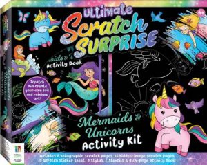 Ultimate Scratch Surprise Mermaids & Unicorns Activity Kit by Various