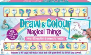 Draw And Colour Magical Things 24-Pencil Set by Various