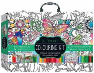 Kaleidoscope Ultimate Colouring Carry Case: Nature by Various